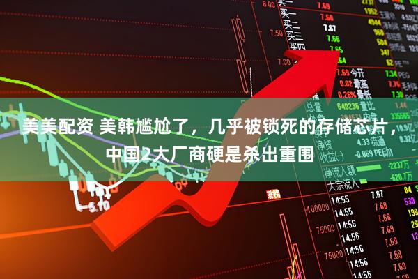 美美配资 美韩尴尬了，几乎被锁死的存储芯片，中国2大厂商硬是杀出重围